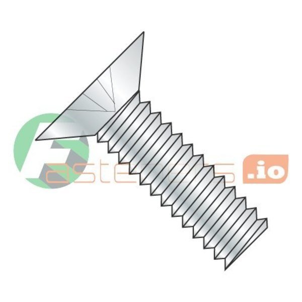 #8-32 x 2-1/2 in Phillips Flat Machine Screw, Zinc Plated Steel, 1500 PK, Newport Fasteners, Mfr#: 551952